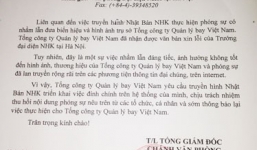 Tổng công ty Bay Việt Nam yêu cầu đài Nhật NHK đính chính