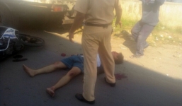 CSGT bị tố đạp xe máy khiến nam thanh niên bất tỉnh