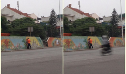 Sốc với đôi nam nữ 'mây mưa' ngay trên đường Yên Phụ