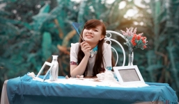 Nhan sắc hoa khôi trường ĐH Điện lực