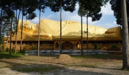 Ngắm tượng Phật nằm lớn tại chùa 10 tỉ của ông Trầm Bê