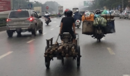 Cảnh “thường ngày” trên đường Lê Đức Thọ