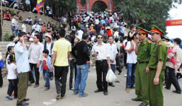 Phú Thọ duy trì an ninh trật tự mùa lễ hội Đền Hùng 2014