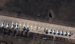 NATO tung ảnh Nga triển khai quân sát biên giới Ukraine