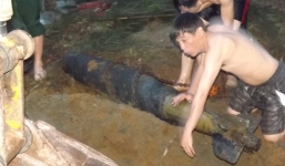 Phát hiện quả bom 'khủng' 250kg