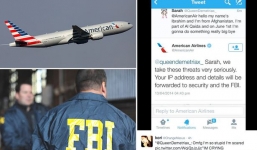 Nghịch dại thiếu nữ 14 tuổi dọa khủng bố hãng hàng không Mỹ