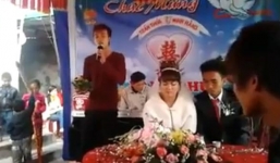 Thanh niên đọc Rap 'Quê Tôi Thanh Hóa' tại đám cưới