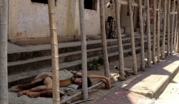 Bộ ảnh sốc: Những ngày cuối đời của một 'con nghiện'