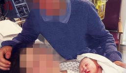 Tiết lộ hình ảnh đầu tiên của cặp cha mẹ trẻ nhất nước Anh