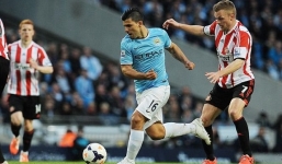 Man City 2-2 Sunderland: Mèo đen gây sốc ở Etihad