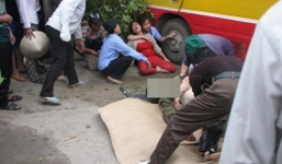 Hiện trường vụ tai nạn 2 người chết ở Thanh Hóa