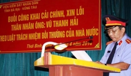 Bị can chết 10 năm mới được minh oan