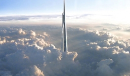 Cận cảnh tòa tháp cao 'xuyên thủng mây' tại Ả rập xê út