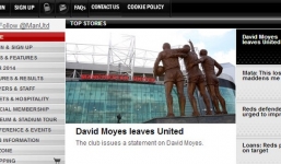 Man Utd chính thức sa thải David Moyes