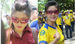 Fan nữ SLNA khiến cư dân mạng điên đảo