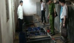 Ngụy trang để sơ chế vàng trái phép