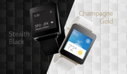 Chiêm ngưỡng LG G Watch lộng lẫy trong màu vàng Champagne