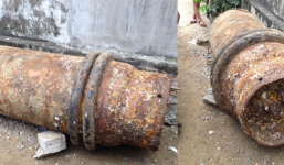 Ngư dân Thanh Hóa vớt được 'bình ga' có mùi lạ