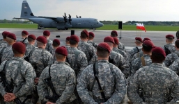 Khủng hoảng Ukraine: Mỹ bắt đầu tập trận ở Ba Lan