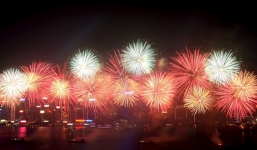 Những điểm bắn pháo hoa mừng 60 năm giải phóng Thủ đô