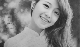 Những bức tranh vẽ người như thật của sinh viên ĐH Xây dựng