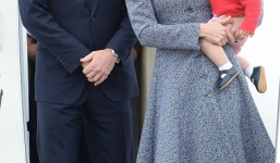 Ngắm hoàng tử bé cực dễ thương trước khi rời Australia 