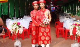 Đám cưới đồng tính trong khu nhà trọ