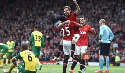 M.U 4 - 0 Norwich: Tinh thần Quỷ đỏ trỗi dậy