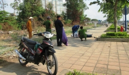 Phát hiện tài xế chết trên vỉa hè