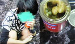 Clip: Cận cảnh trẻ em hít 'keo chó'