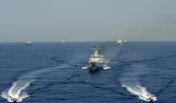 Trung Quốc rầm rộ tập trận ngay sát biên giới Triều Tiên