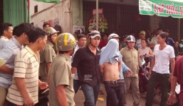 Không bắt được con tin, tên cướp cố thủ trong phòng trọ