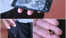 Thoát chết thần kỳ nhờ smartphone Lumia 520