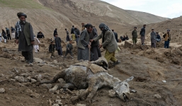 Hiện trường vụ lở đất kinh hoàng ở Afghanistan khiến hơn 2.100 người chết