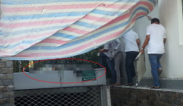 Clip: Hiện trường vụ Giám đốc công ty dầu khí PV EIC nhảy từ tầng 9 tự tử