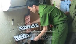 Biển tứ quý 9 giả được “bấm” trong nháy mắt