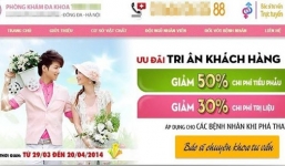 Hãi hùng quảng cáo phá thai tràn lan trên mạng