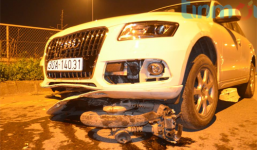 Gây tai nạn, kéo lê xe máy dưới gầm ô tô gần 10 km 