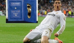 Ronaldo được đề cử danh hiệu “Bàn chân vàng”