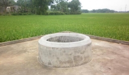 Kỳ lạ chiếc giếng “mọc” từ thân cây ở Nghệ An