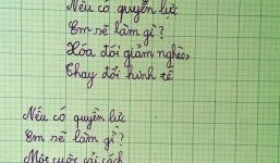 Bài Văn ‘Nếu trở thành người quyền lực nhất Việt Nam’
