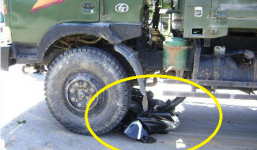 3 mẹ con bị xe tải đâm tử vong khi đi mua bánh sinh nhật