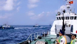 Cảnh sát biển đã tiếp cận phía Tây giàn khoan Trung Quốc