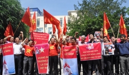 Hội Nghề cá Việt Nam mít tinh phản đối hành động của Trung Quốc