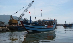 Đà Nẵng: Hạ thủy thêm tàu hậu cần ra Hoàng Sa