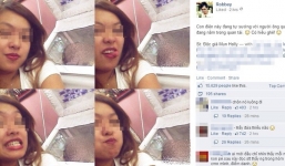 Cô gái chụp ảnh tự sướng bên quan tài người thân