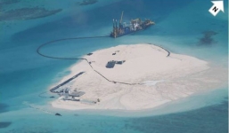 Philippines công bố ảnh TQ xây dựng trái phép tại đảo Gạc Ma