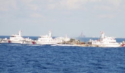 Trung Quốc huy động 126 tàu, tiếp tục đe dọa tấn công tàu Việt Nam tại khu vực giàn khoan