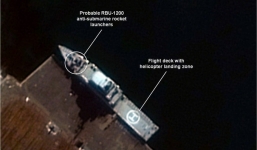 Vệ tinh Mỹ phát hiện 2 tàu chiến cực lớn tại Triều Tiên