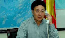  Phó thủ tướng VN điện đàm với Bộ trưởng Ngoại giao TQ về vụ giàn khoan